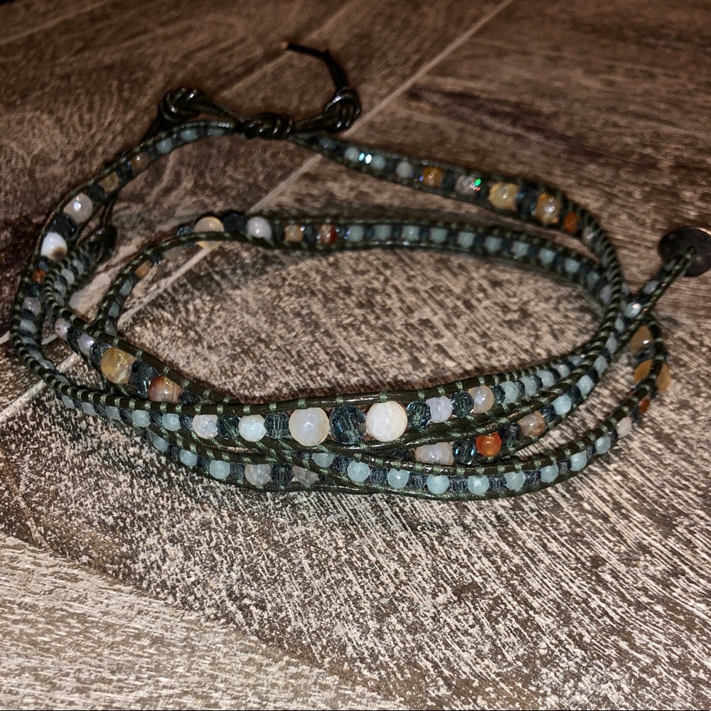 Chan Luu wrap bracelet.